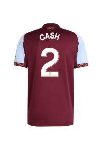 Aston Villa Matty Cash #2 Fotballdrakt Hjemme Klær 2025-26 Korte ermer